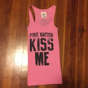 Victoria's Secret pink tank top XS
